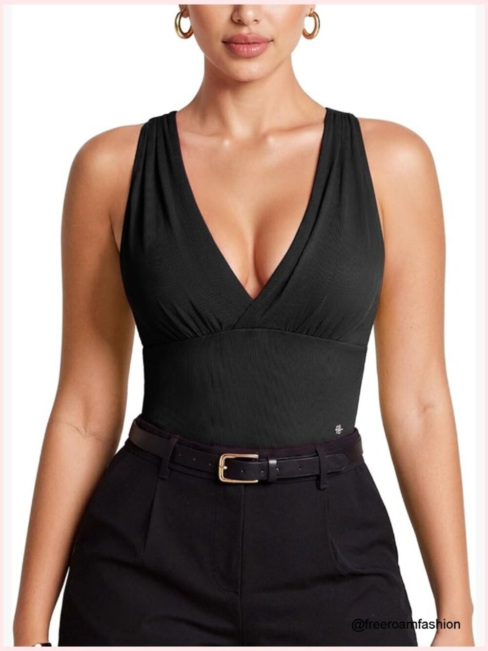 Tummy Control Shapewear Bodysuit Halter V Neck Backless Going Out Top